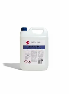 Zdjęcie produktu dla Denaturat 5L Skażony - Bezbarwny - Alkohol etylowy 95%