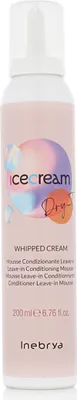 Produktbild von Inebrya Ice Cream Dry-T Whipped Cream Leave-in Conditioning Mousse 200 ml