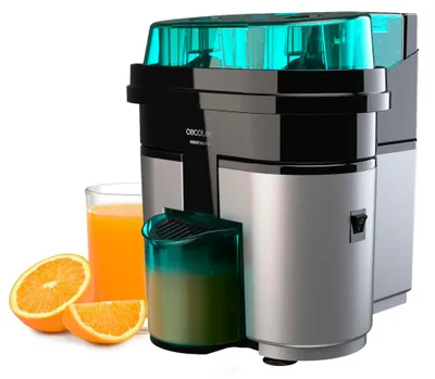 Image de Extracteur de jus de fruits d'agrumes électrique Essentialvita Twice, couleur noire