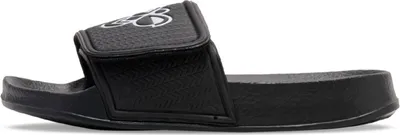 Produktbild von Hummel Pool Slide VC JR Badeschuhe Badelatschen Badeschlappen schwarz/weiß 228010-2001, Schuhgröße:29 EU