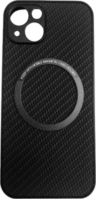 Produktbild von INF Magnetische Kohlefaser-Ladehülle für das iPhone Schwarz iPhone 13