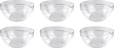Produktbild von Luminarc 925947 Empilable Schüssel aus Glas, Ø 17cm, klar (6 Stück)