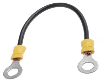 Zdjęcie produktu dla Kabel połączeniowy akumulatora, 25 cm, 10 mm2, 2x oczko M8