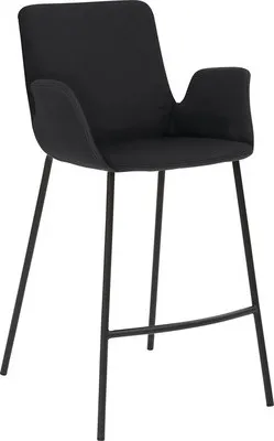 Produktbild von Barstuhl Mayer Sitzmöbel 1222 53 x 49 x 95 cm Stahl schwarz/anthrazit 222_V3_30487