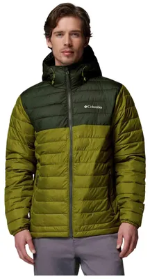 Zdjęcie produktu dla Kurtka Columbia Chaqueta con capucha Columbia Powder Lite II verde oliva dla Męskie
