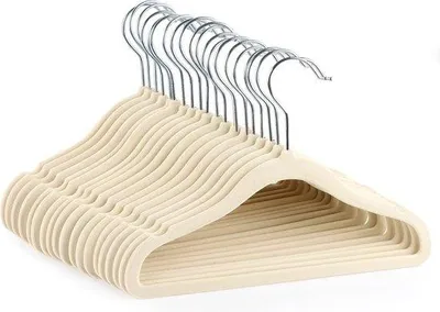 Productafbeelding van Famanu kledinghangers voor kinderen - antislip, ruimtebesparend, met draaibare haak