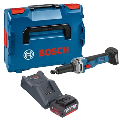 Immagine prodotto di Bosch GGS 18V-23 LC Smerigliatrice diritta professionale a batteria 18 V senza spazzole + 1x batteria ricaricabile 4,0 Ah + caricabatteria + L-Boxx
