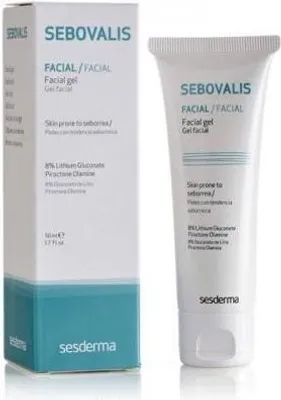 Produktbild von Gesichtsgel Sesderma Sebovalis (50 ml)