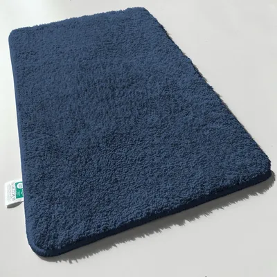 Productafbeelding van Zachte badmat met pluizige textuur, antislip en wasbaar, 50x80 cm
