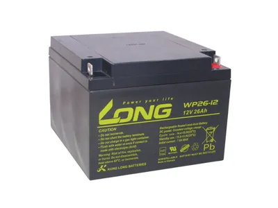 Produktbild von AGM Bleiakku Kung Long WP26-12 12V 26Ah VdS wartungsfrei
