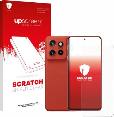Produktbild von upscreen Schutzfolie für Motorola Moto 60 Neo (Display+Kamera) Displayschutz Displayschutzfolie Folie Klar Transparent