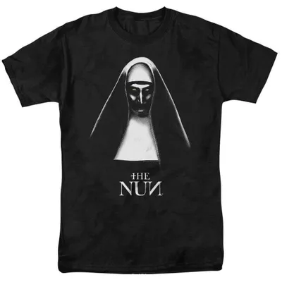 Produktbild von The Nun - T-Shirt für Herren/Damen Uni TV37538 (M) (Schwarz)