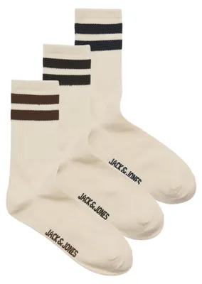 Produktbild von JACK & JONES Jactravis Tennis Sock 3 Pack Noos