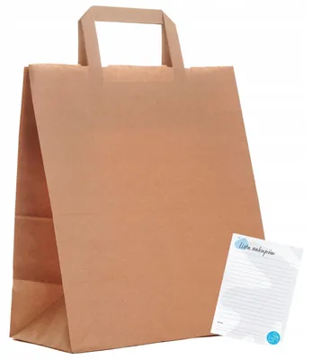 Produktbild von Torby Pro Papiertüten 26x14x30cm Braun 25 Stück