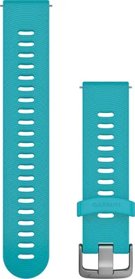 Produktbild von GARMIN Riemen - QUICK RELEASE 20 MM - Hellblau