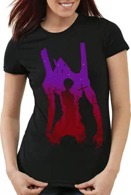 Produktbild von style3 EVA-01 Psycho Damen T-Shirt evangelion anime japanisch, Größe:L