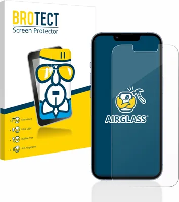 Produktbild von BROTECT Schutzglas für Apple iPhone 13 Pro Schutzfolie Panzer Folie Glas Display Schutz klar