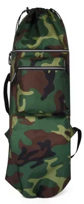 Obrázok produktu pre Taška na skateboard pre pánov, vodeodolná, kamufláž, malá, 84 x 32 cm