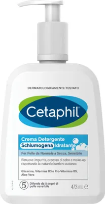 Immagine prodotto di Detergente in crema schiumogeno idratante, 473 ml
