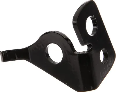 Produktbild von Blinkleuchtenträger vorn links, kurz, schwarz für 10 Watt Blinker - Simson S53