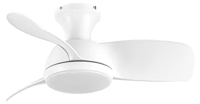 Immagine prodotto di Ventilatore da soffitto a risparmio energetico con luce LED e telecomando Syros II 76 cm