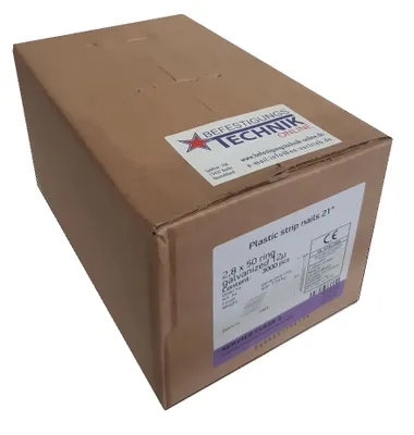 Produktbild von 20° Streifennägel 2,8x50mm ring verzinkt für Nagler Bostitch Prebena Paslode KMR BeA 3M H