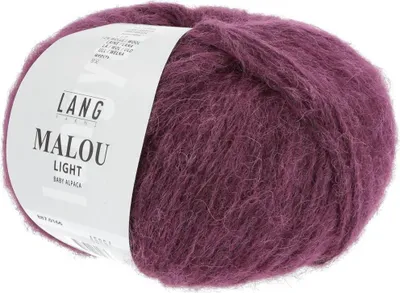 Produktbild von Lang Yarns - Malou Light 0166 beere