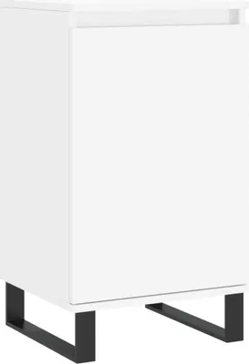 Image de vidaXL Sideboard Blanc 40x35x70 cm Bois composite