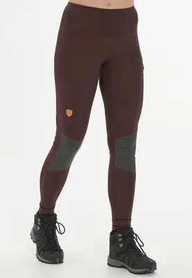 Image de WHISTLER - Pantalon de ski technique ajusté, modèle Millie, avec empiècements renforcés, couleur Fudge, taille 38