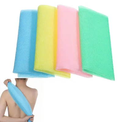 Productafbeelding van Omgoods - Set van 4 Exfoliërende Washandjes voor het Lichaam