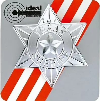 Produktbild von Schrödel Sheriff-Stern "Texas Sheriff" Sherrifstern Cowboy Verkleidung Accessoires