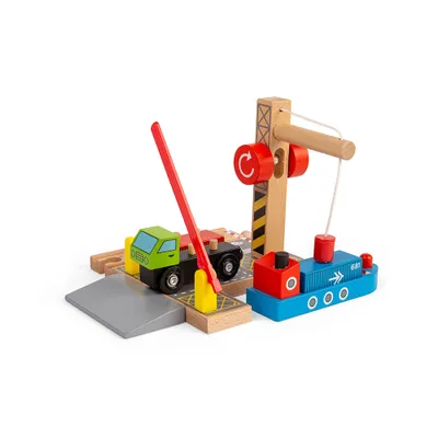 Obrázok produktu pre Drevená kontajnerová lodenica Bigjigs
