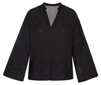 Produktbild von LOMASI damen bluse - schwarz, XL