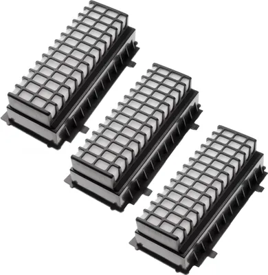 Produktbild von vhbw 3x Staubsaugerfilter Ersatz für Bosch 573928, 00577281 für Staubsauger - HEPA-Filter Schwarz Weiß