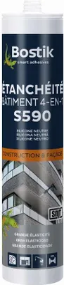 Zdjęcie produktu dla S590 Uszczelniacz budowlany 4 w 1 BOSTIK Czarny - 30615833