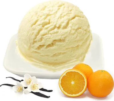 Zdjęcie produktu dla Niskowęglowodanowe lody waniliowo-pomarańczowe w proszku, wegańskie, bez cukru i laktozy 333 g