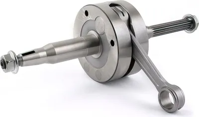 Imagen del producto de Eje de cigüeñal 2FAST de 44 mm, con biela de 90 mm, para motores Minarelli horizontales
