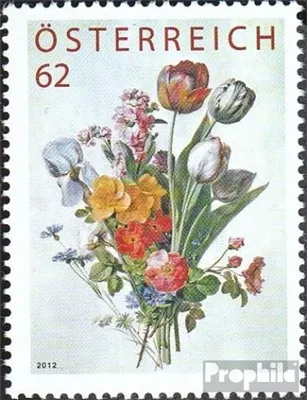 Produktbild von Briefmarken Österreich 2012 Mi 2981 (kompl.Ausg.) gestempelt Treuebonusmarke: Blumenstrauß