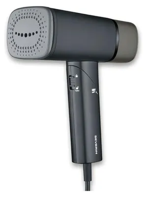 Zdjęcie produktu dla Severin DG 3282, Ręczny parowiec do ubrań, 0,13 l, Czarny, Przyciski, 1,8 m, 1400 W