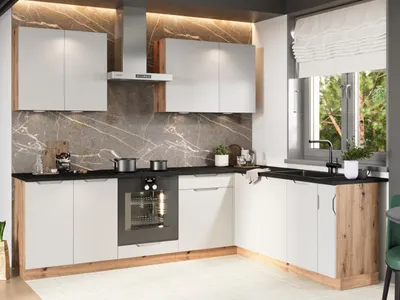 Obrázok produktu pre Kuchyňa ELLEN 2 dub artisan / šedá