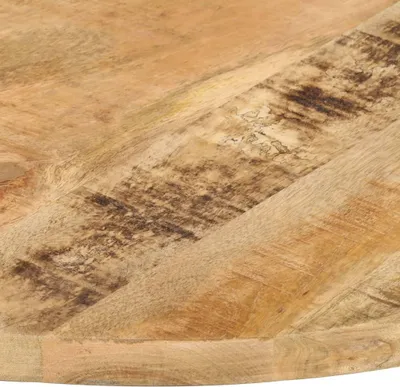 Produktbild von vidaXL Tischplatte Massivholz Mango Rund 25-27 mm 70 cm