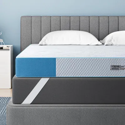 Gel-Topper 180x200 cm, 7,6 cm, H3/H4, Kalt-Schaumkern