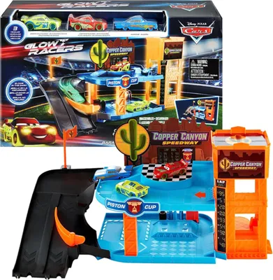 Obrázok produktu pre Disney Pixar Cars HPX75, Súprava vozidla a dráhy, 4 rok / roky, Plast, Viacfarebný