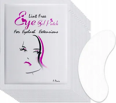 Produktbild von LINT GEL Augenpads für Wimpernverlängerungen, 10 Paar