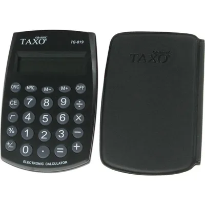 Produktbild von 8-stelliger Taschenrechner TG-819 schwarz