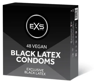 Immagine prodotto di Exs Condoms - Black Latex - Preservativi neri