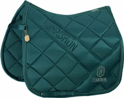 Produktbild von Eskadron HERITAGE Schabracke " BICROSS MATTGLOSS " Form - Pony-Dressur Farbe - vintage green