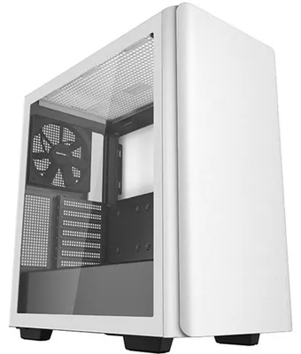Produktbild von DeepCool CK500, Midi Tower, PC, Weiß, ATX, micro ATX, Mini-ITX, EATX, ABS, Gehärtetes Glas, SPCC, 17,5 cm