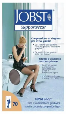 Immagine prodotto di Calza Compressiva Jobst Ultrasheer 10-15Mmhg Collant Fume5 Articolo 797860000500