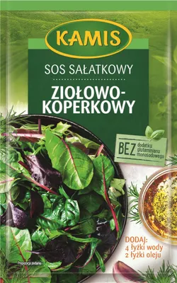 Zdjęcie produktu dla Kamis Sos sałatkowy koperkowo-ziołowy 8g